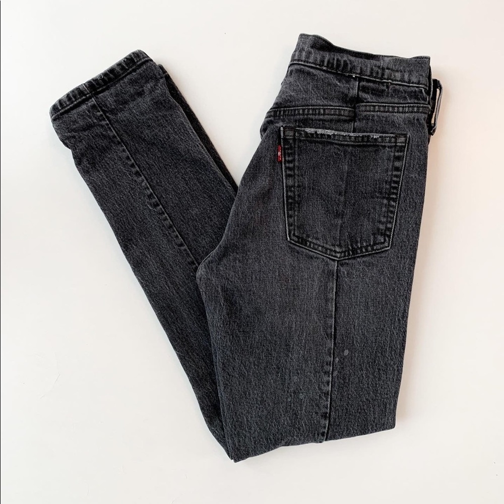Levis altered denim